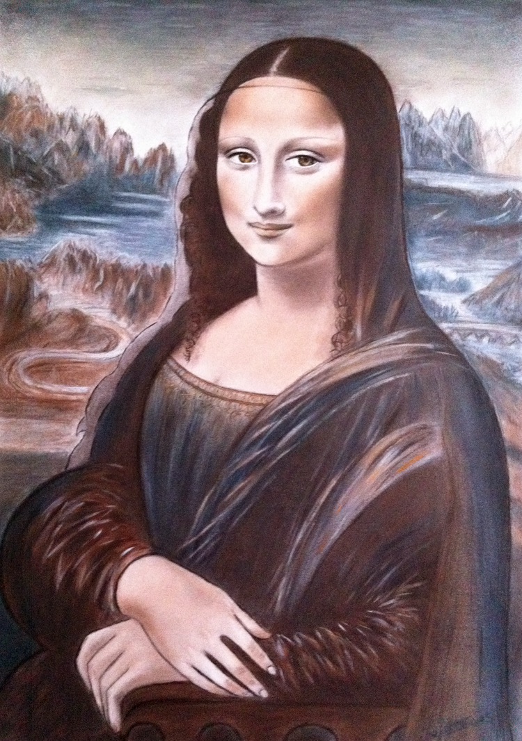 Mona Lisa MakeUp Drawing by SofiaMetaxas on DeviantArt