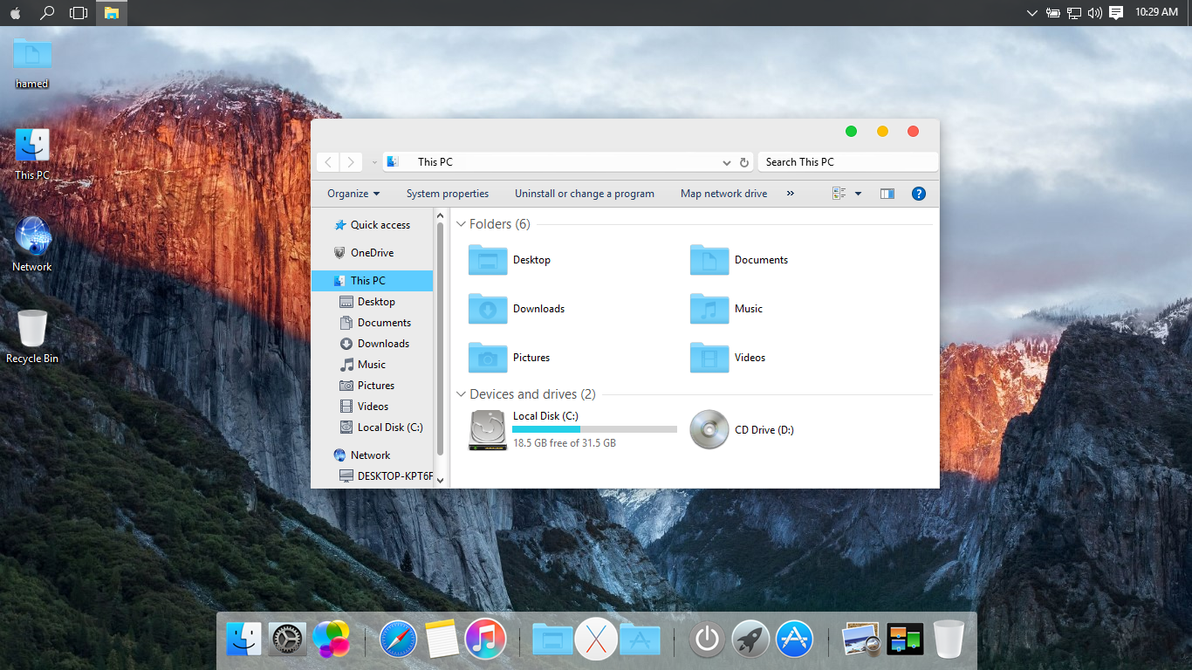 Mac os x theme for windows 10 free download