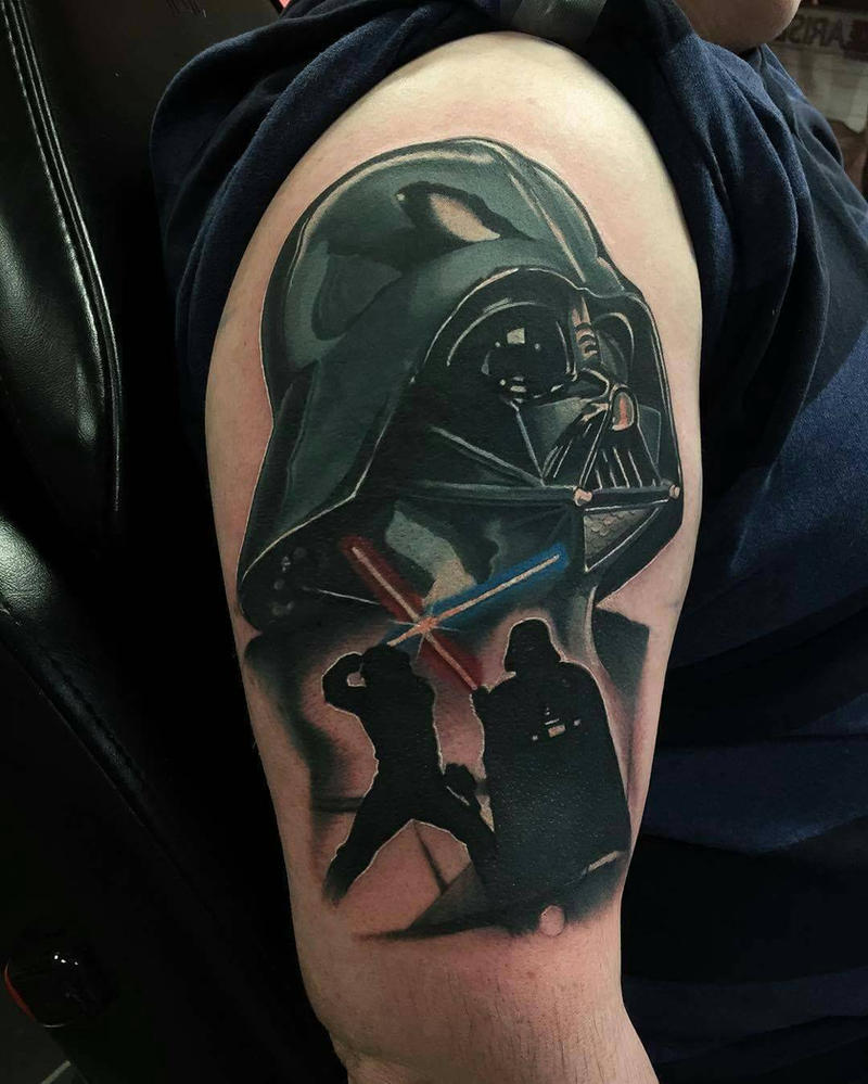 Darth Vader /Star Wars Tattoo by J J Jackson spons by