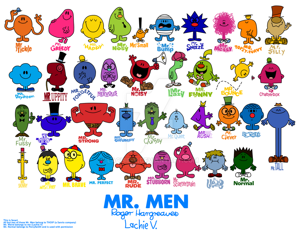 Mr. Men by Lachie-V on DeviantArt
