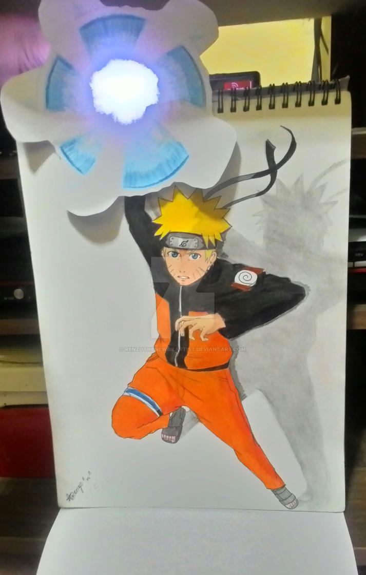 Naruto 3d FanArt with light FX by RenzoTheNewbieArtist on ...