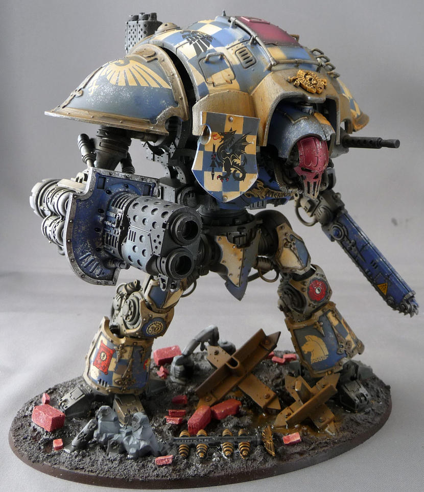Imperial Knight (Blue) 1 by Rogue428 on DeviantArt