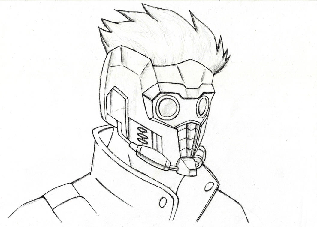 Guardian Star-Lord by MartyRossArts on DeviantArt