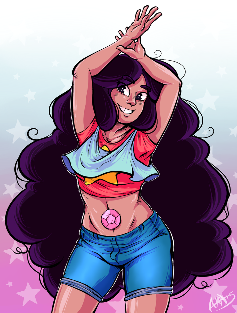 Had an itch, so I drew Stevonnie from Steven Universe!