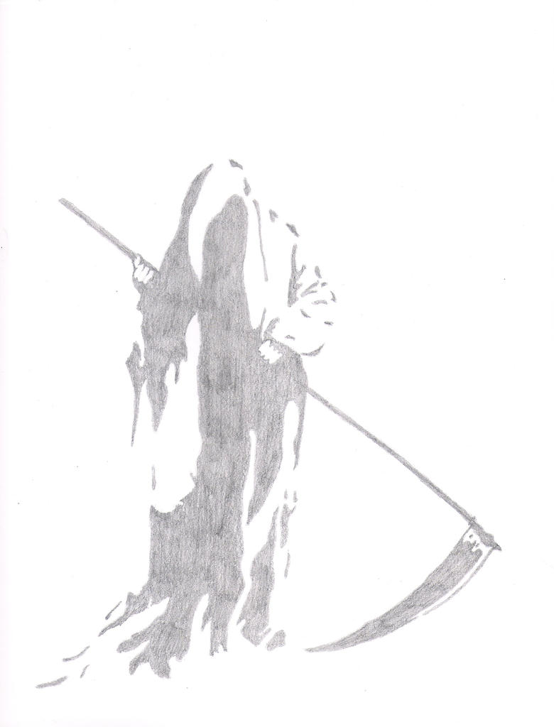 Grim Reaper Drawing 003 by Vaultapple on DeviantArt
