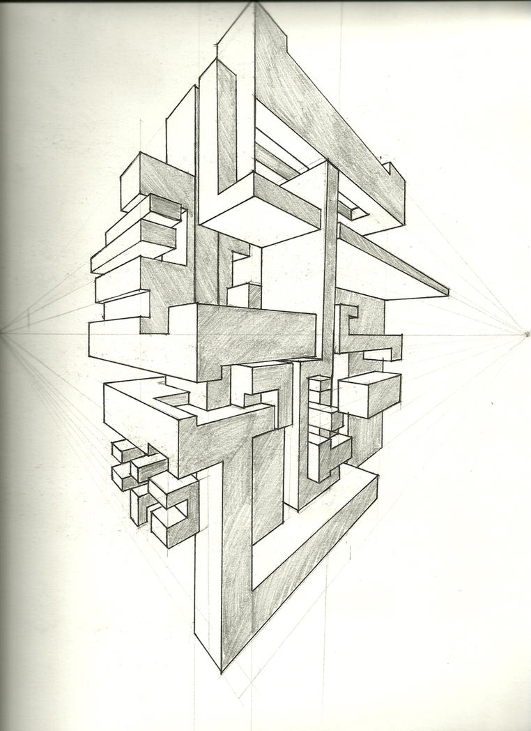 Two Point Perspective Exercise by tower015 on DeviantArt