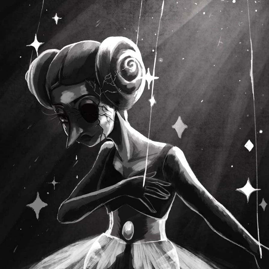 SpeedPaint Video!!     I was so shook by the latest Steven universe episode and the reveal of white diamond ! I I was so much more interested in her broken pearl. White pearl is by far th...