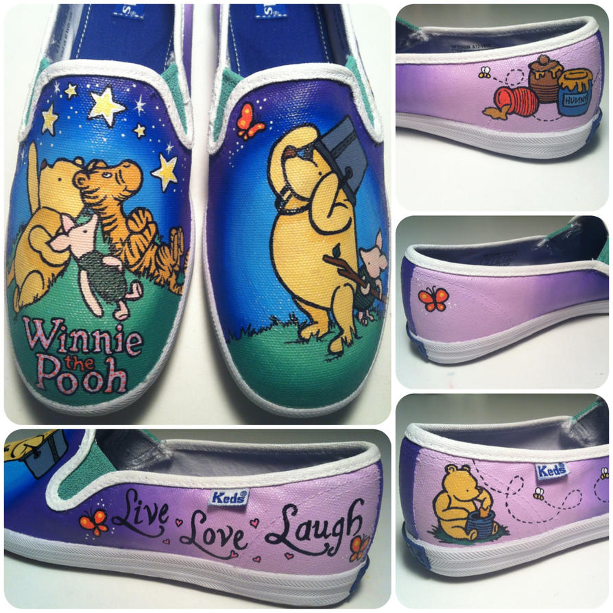 Winnie the Pooh Shoes 2 by hcram5 on DeviantArt