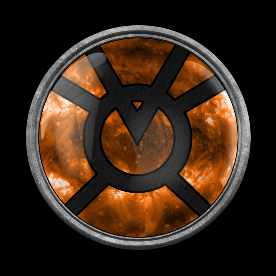 Orange lantern ring Avarice by PalettePix on DeviantArt