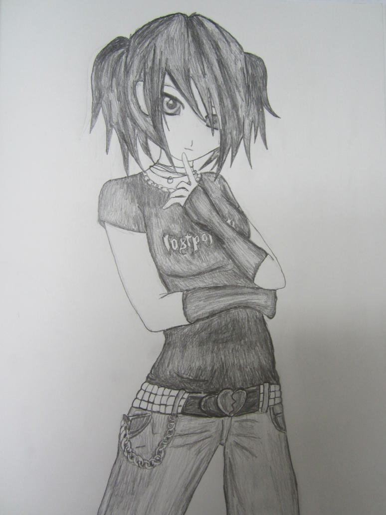 Punk Anime Girl by MadHattressNinja on DeviantArt