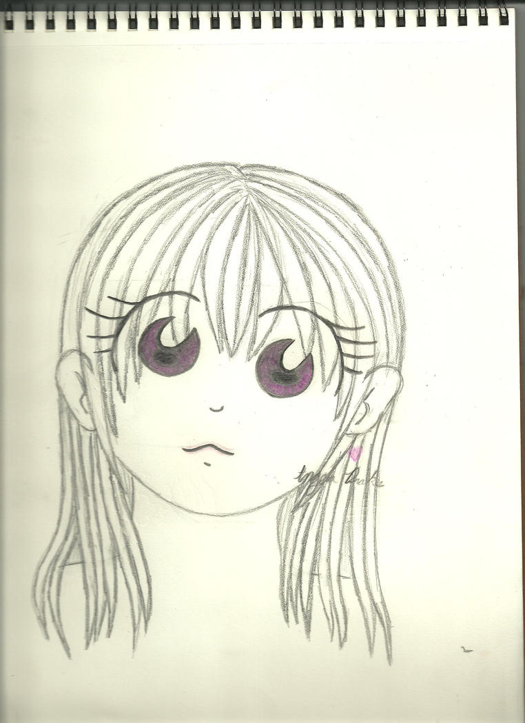 New Uncolored Anime Girl by TheLovelyMassacre on DeviantArt