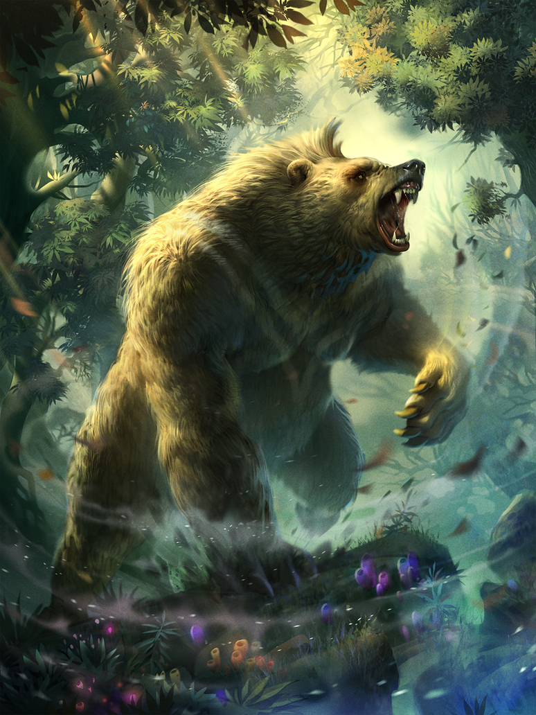 Image result for Giant bear man fantasy