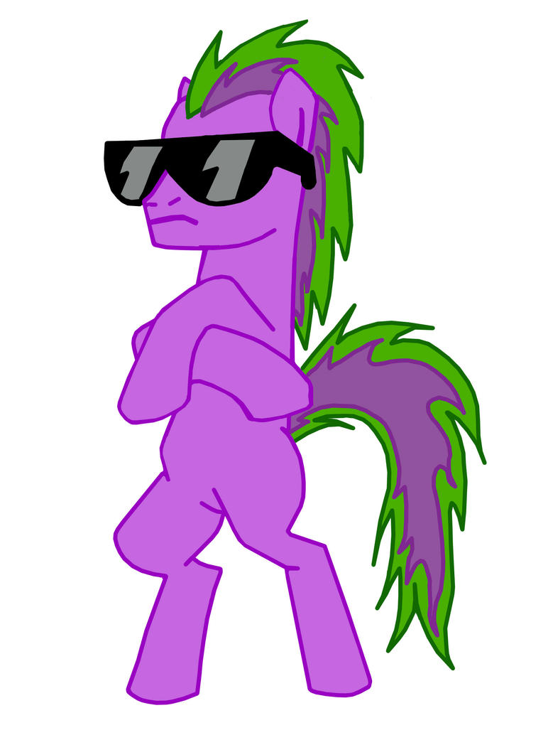 Pony Spike - Cool by RatherDevious on DeviantArt