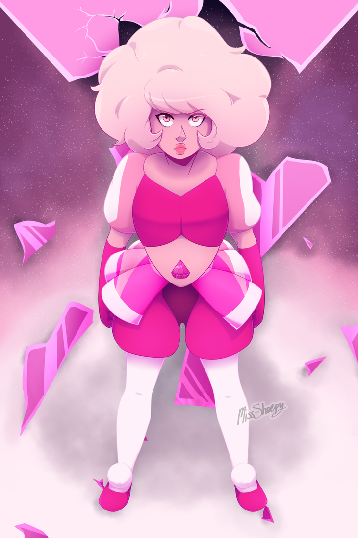 Wanted to draw the Diamonds from Steven Universe for awhile now so here's Pink to start it off! Maybe I'll get around to drawing the other 3... eventually ;v; So I made this with the idea of making...