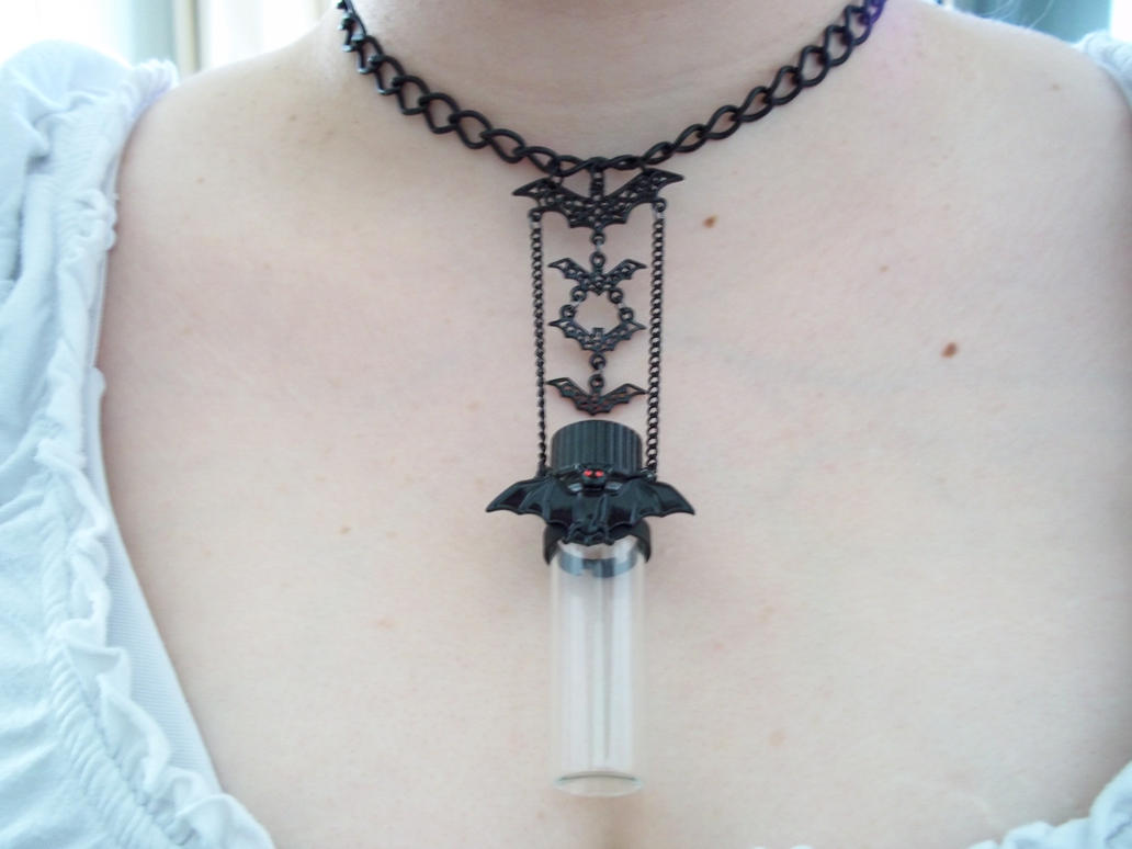 Custom Blood Vial Necklace-1 by Industrial-Pop on DeviantArt
