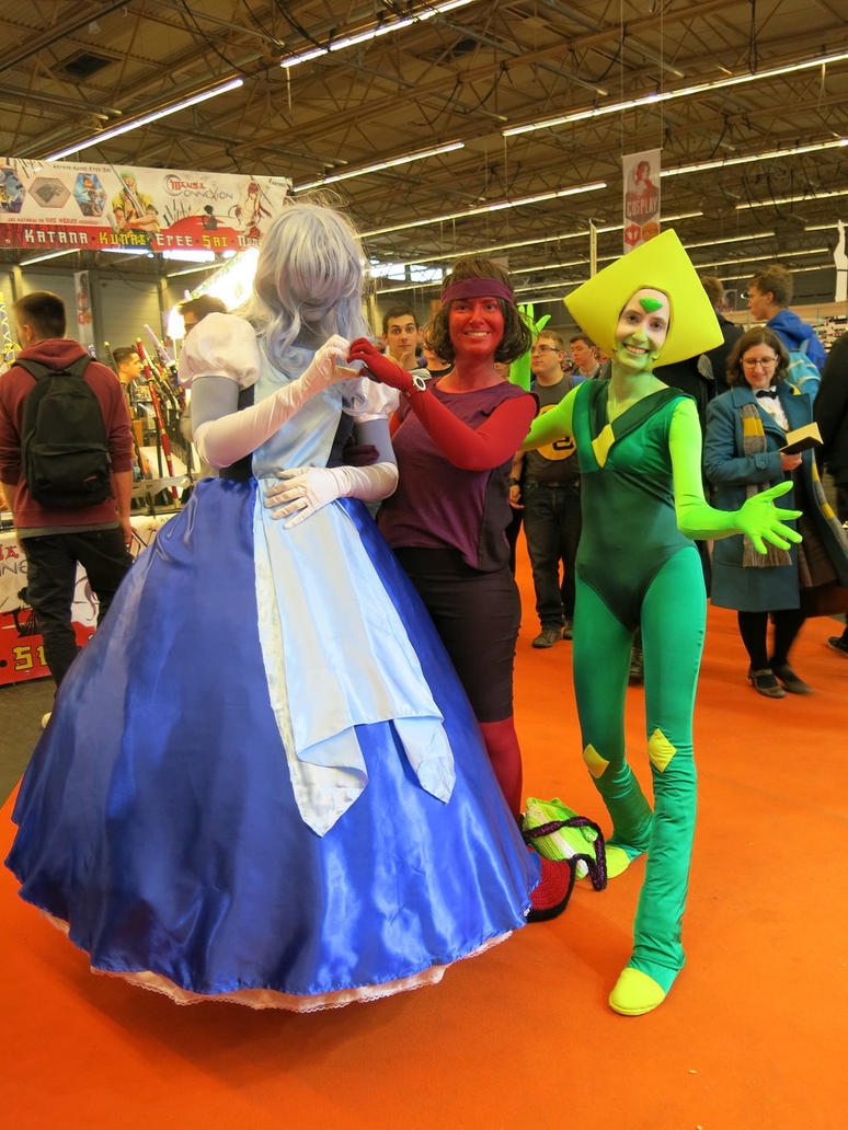 FACTS 2017 Fall Edition, Flanders Expo, Gent (Belgium), October 21st 2017 Cosplays: Sapphire, Ruby and Peridot - Steven Universe Cosplayers: ?