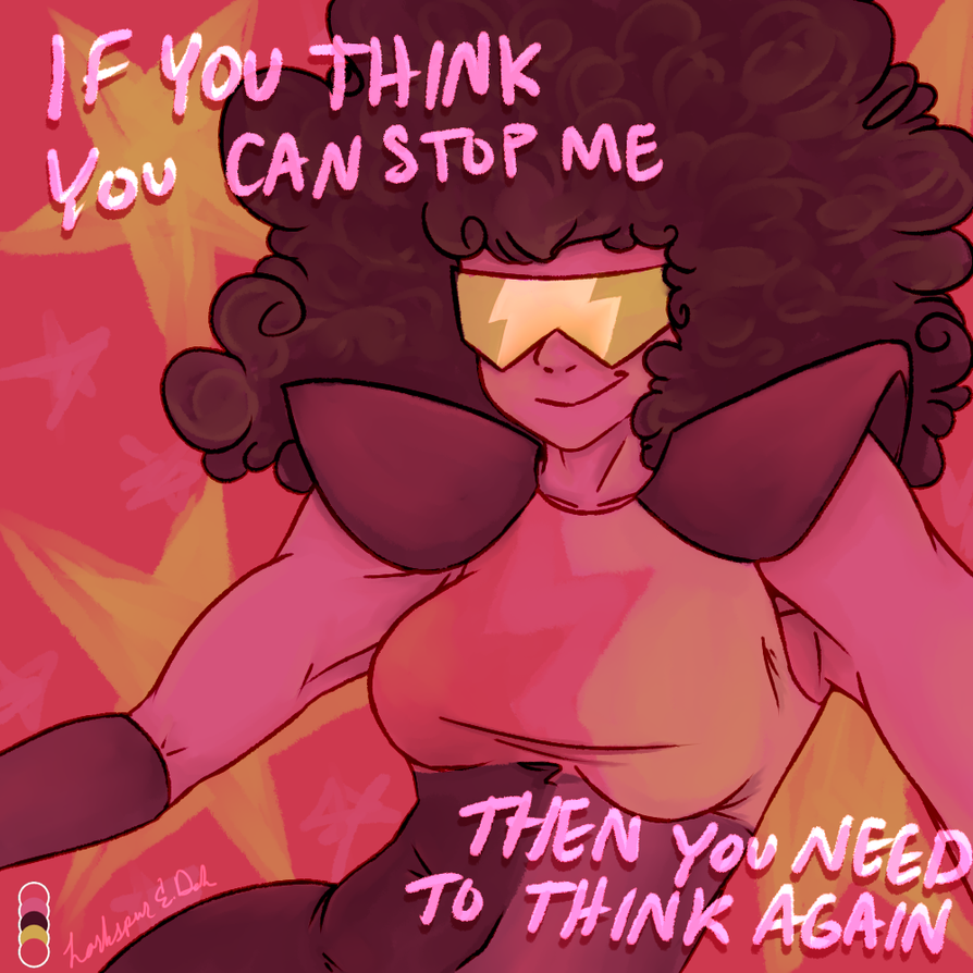 Adding another ridiculous project to my list...mostly so that I have plenty of options to distract myself with when mental health stuff gets bad.  Have a Garnet from Steven Universe--I mean, w...