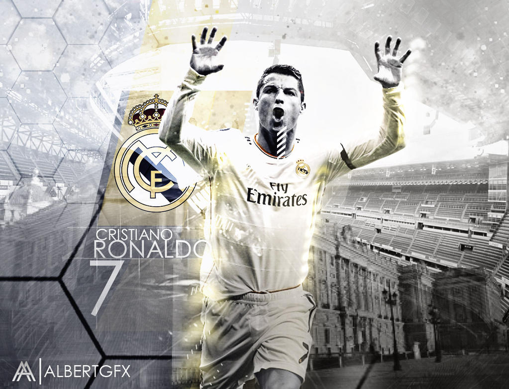 Cristiano Ronaldo Real Madrid By AlbertGFX On DeviantArt