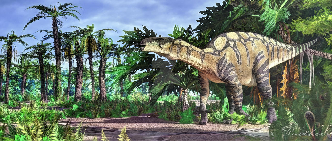 Iguanodon by PaleoGuy