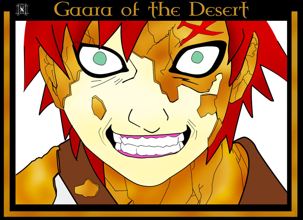 Gaara Of The Desert by Jester-MX on DeviantArt