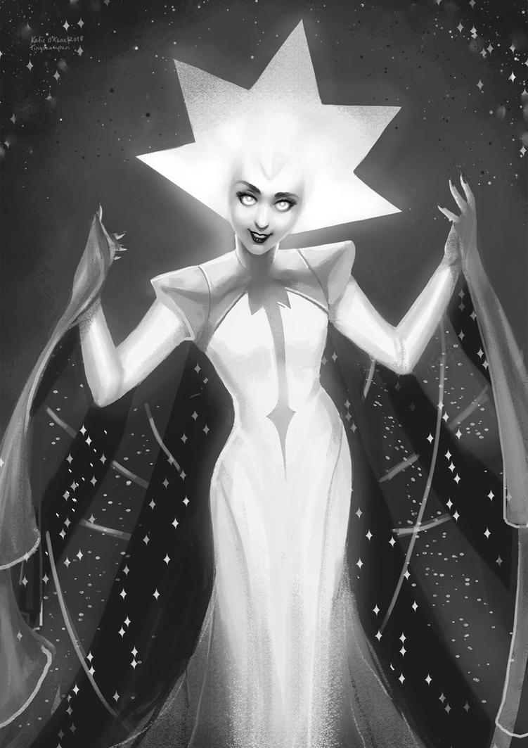 Available on my etsy store: www.etsy.com/ie/listing/637275… I managed to get caught up on Steven Universe and I love white Diamond's design! She reminds me of actresses from the 19...