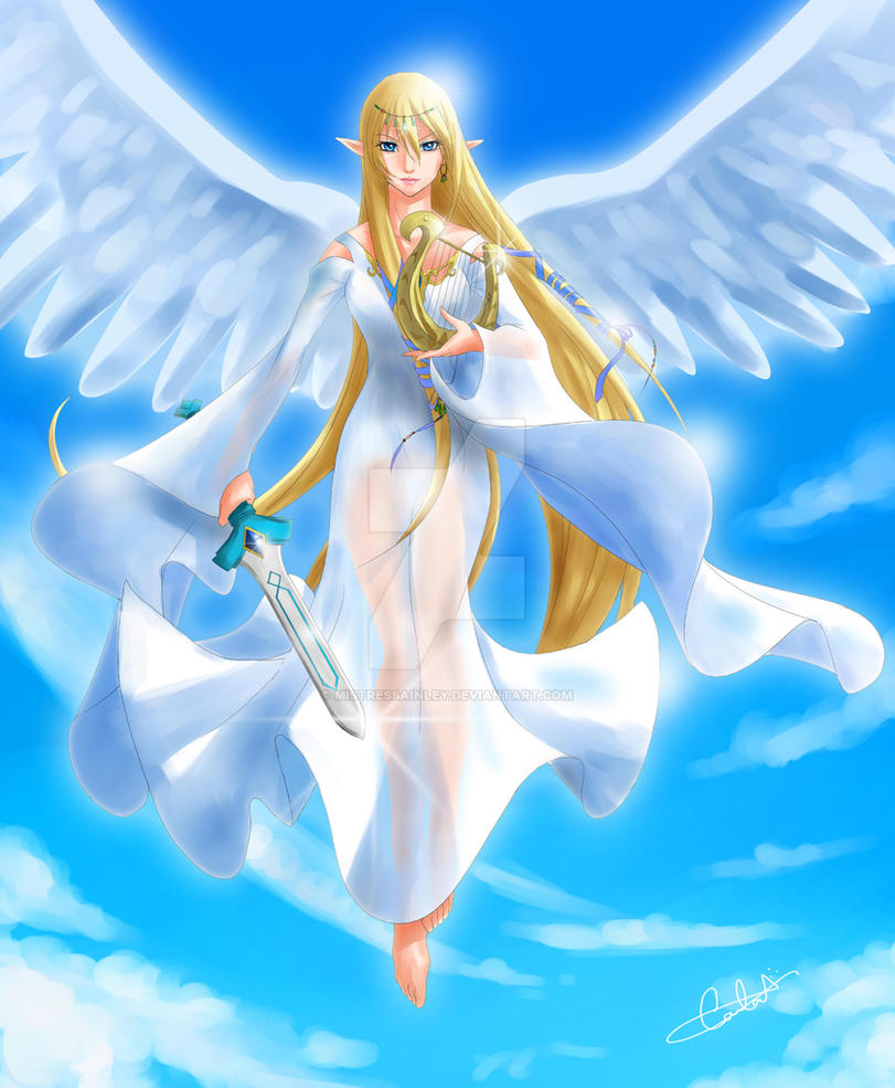 Goddess Hylia by BakaArts.deviantart.com on @DeviantArt 
