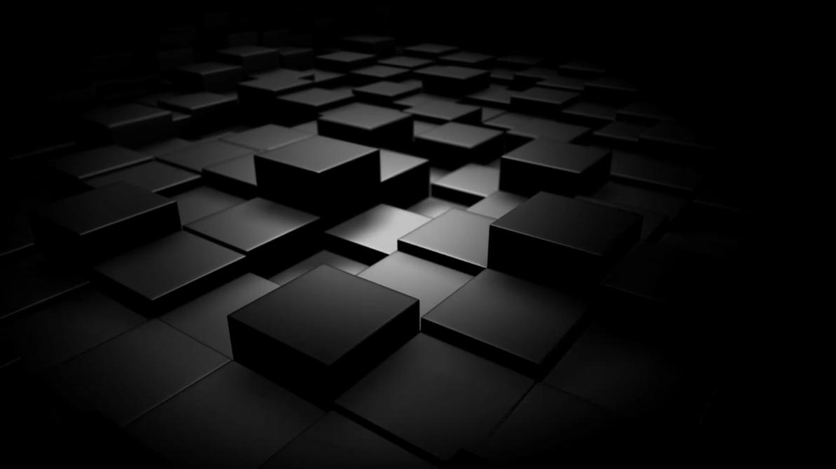 3D black cube by AngeliaBaby on DeviantArt
