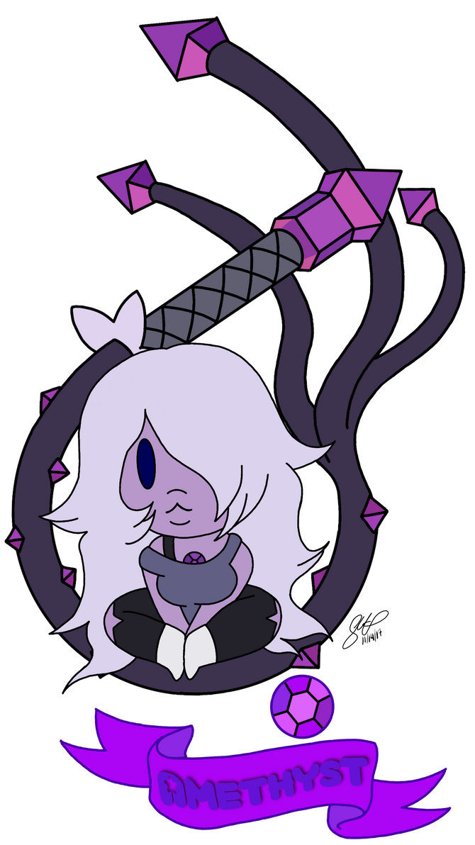 Fanart of Amethyst from Steven Universe. If you like this visit my Designbyhuman Shop and purchase it as a shirt, phone case, or sticker! Will have a speedpaint video up soon! DON'T COPY / TRA...