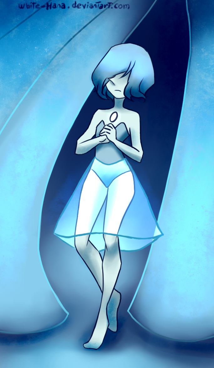 Fan art of Blue Diamond's Pearl. I really loved her design. She seems so quiet and shy Steven Universe was created by Rebbeca Sugar