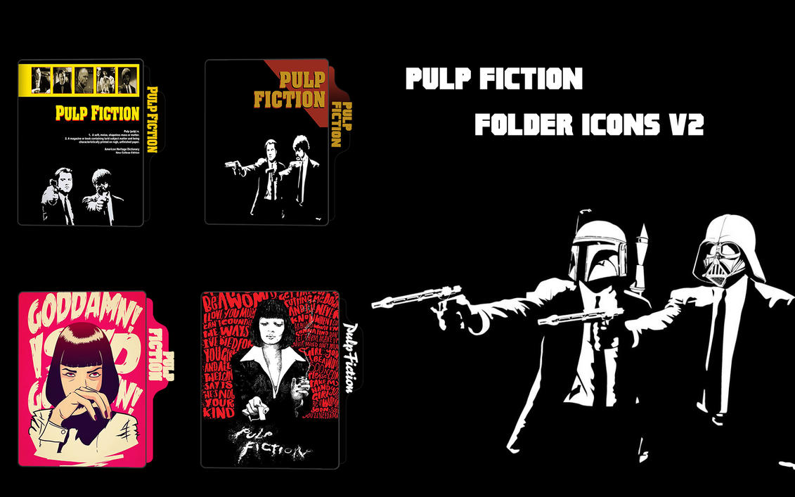  Pulp  Fiction  1994 Folder Icons  v2 by mesutisreal on 