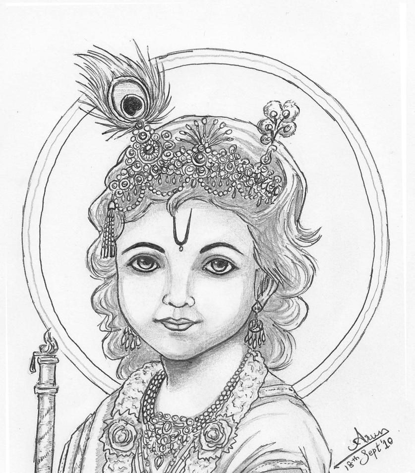 Little Krishna by nairarun15 on DeviantArt
