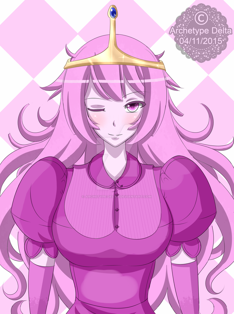 Princess Bubblegum Fan art by Archetype-Delta on DeviantArt