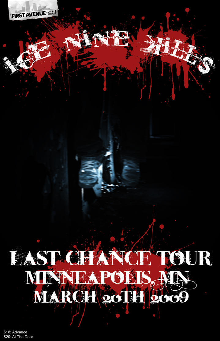 ice nine kills tour poster