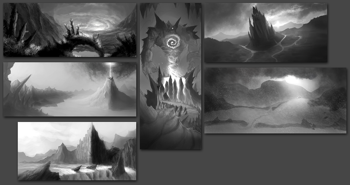 Environment Thumbnails by Dhex on DeviantArt