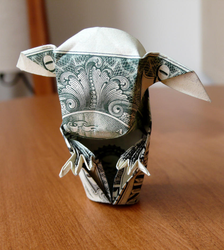 Dollar Origami Yoda by craigfoldsfives on DeviantArt