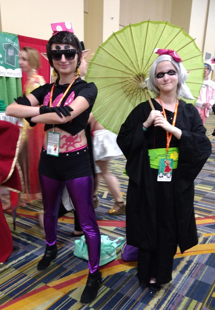Splatoon callie and marie cosplay