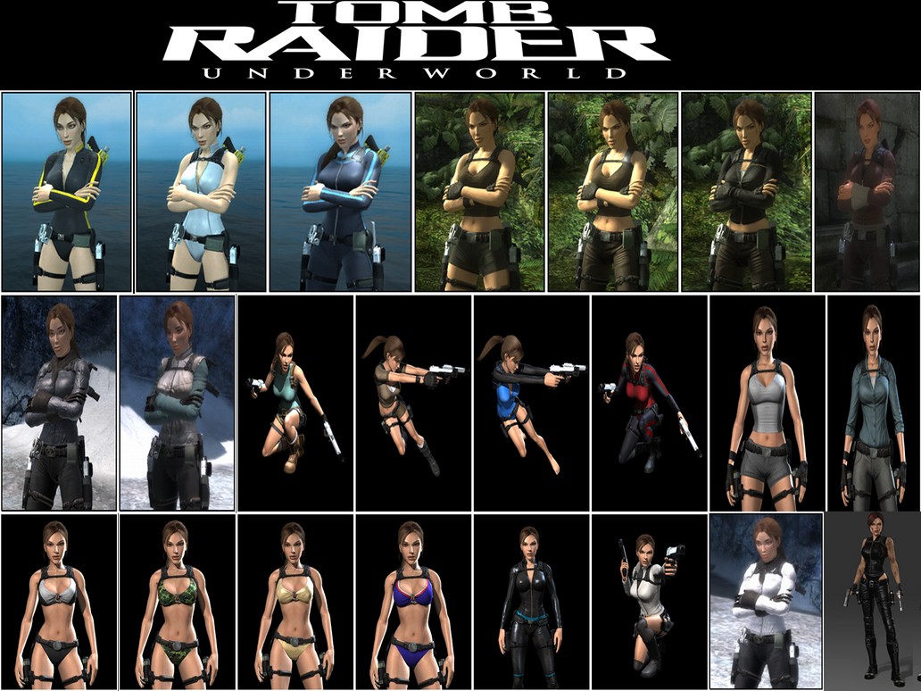 Скачать Tomb Raider: Underworld Red Laras Outfit