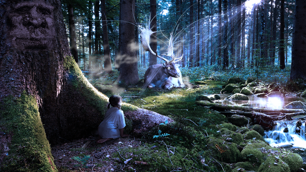 magic_forest_deer_by_reikiheiler-d7gjx55