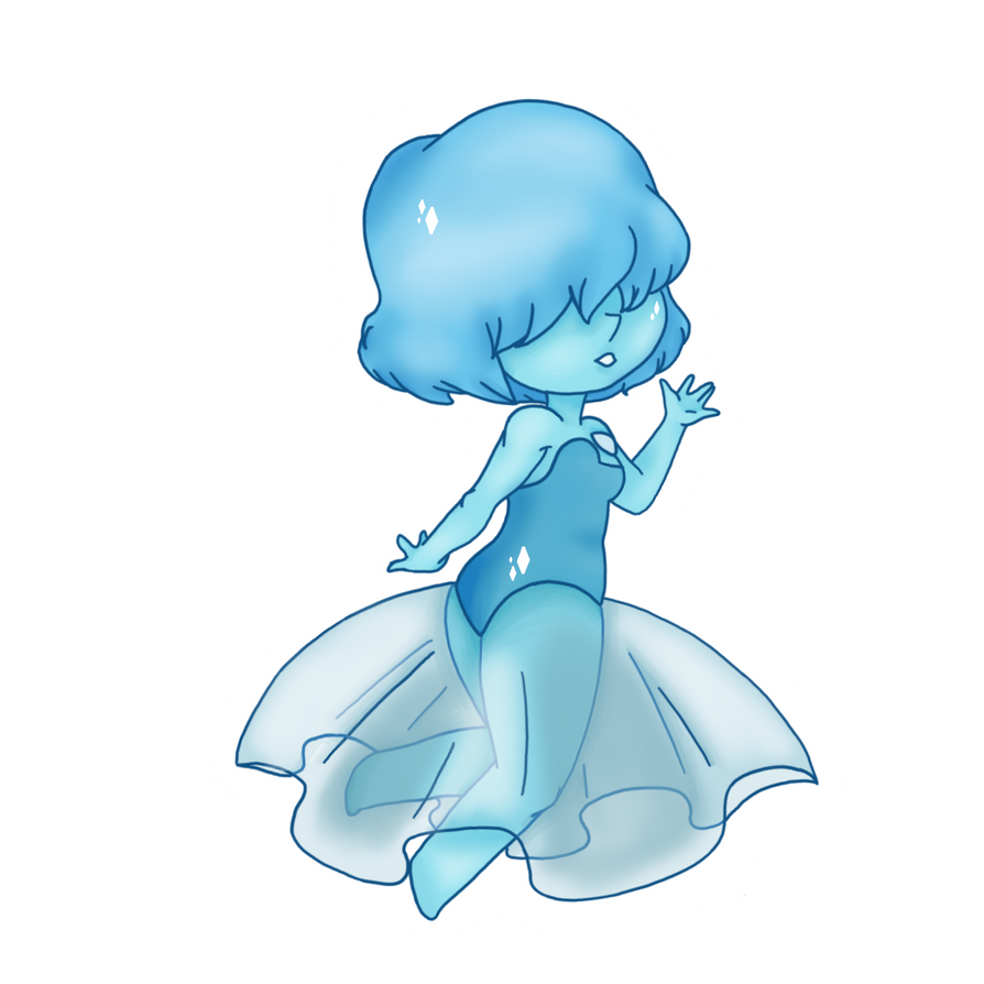 Blue pearl from Steven Universe.