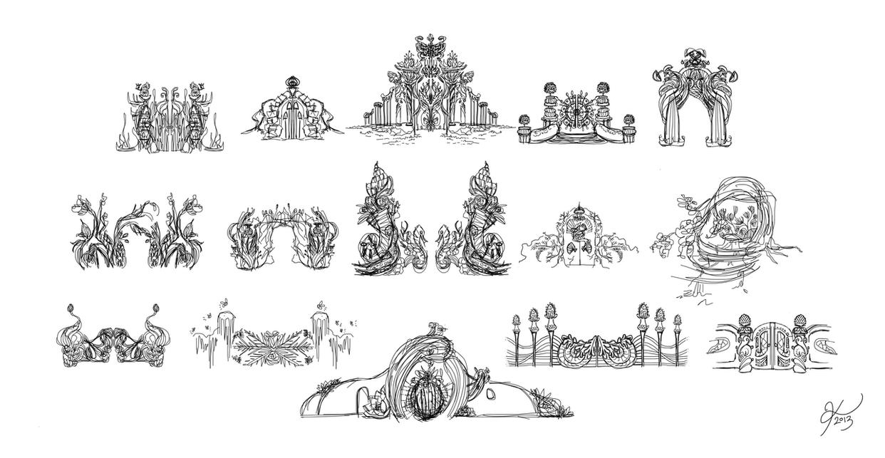Image result for fantasy gates
