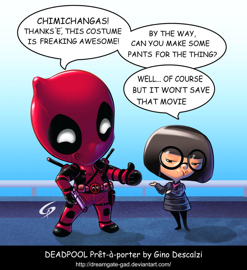 Deadpool Pret A Porter By Gino Descalzi By Dreamgate Gad On DeviantArt
