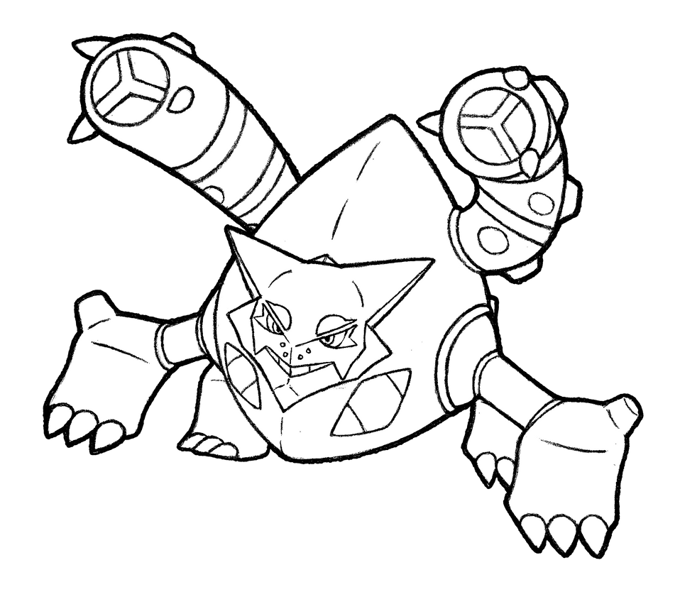 Volcanion Coloring Pages Coloring Pages