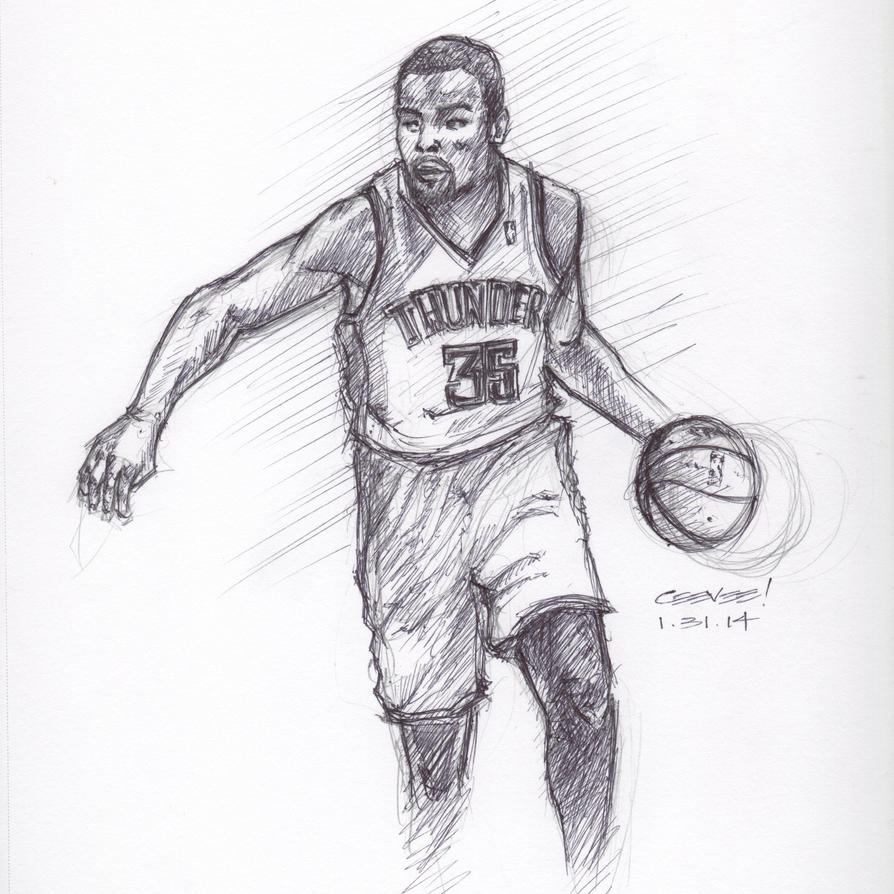 Kevin Durant by HiCeeVee on DeviantArt