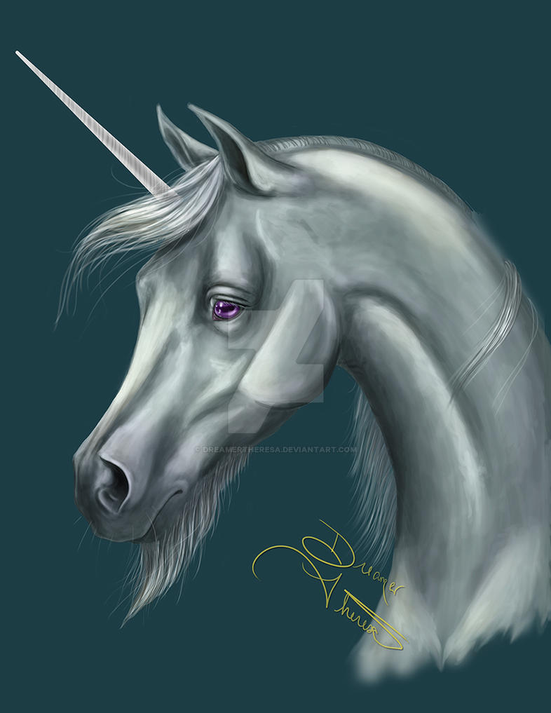 Unicorn by dreamertheresa on DeviantArt