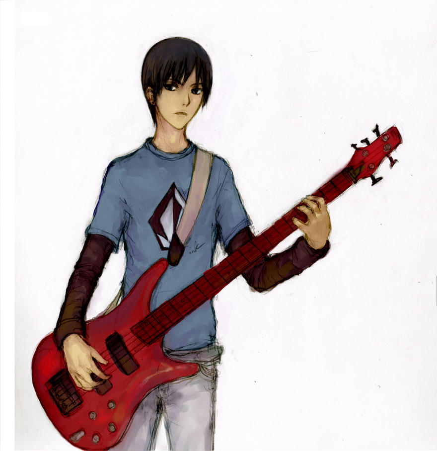 Anime Boy With Guitar Wallpaper Many HD Wallpaper