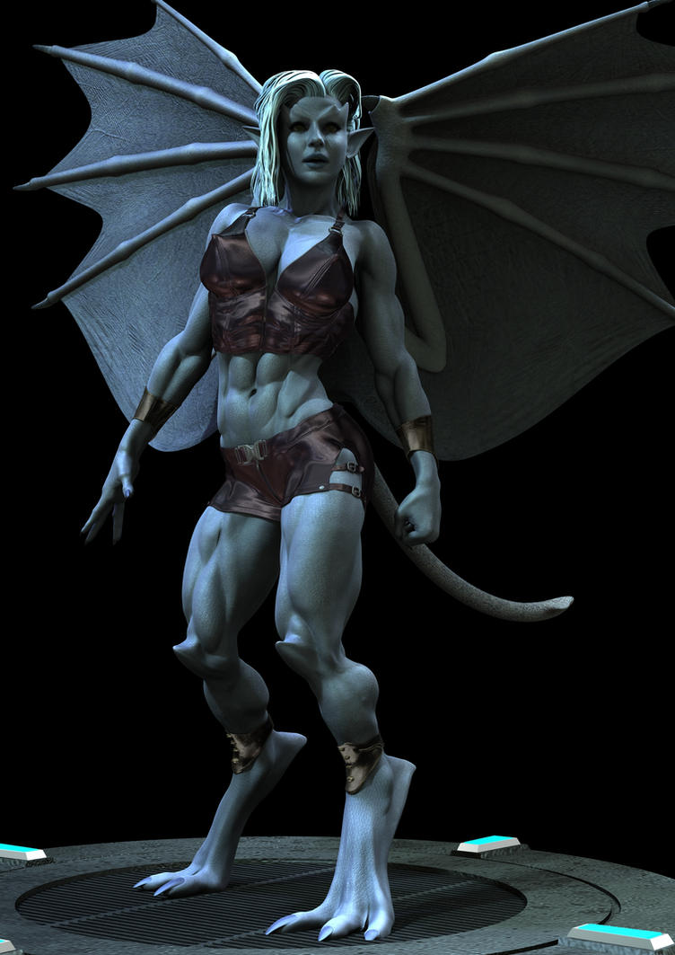 gargoyle_character_concept_test_2_by_dlb