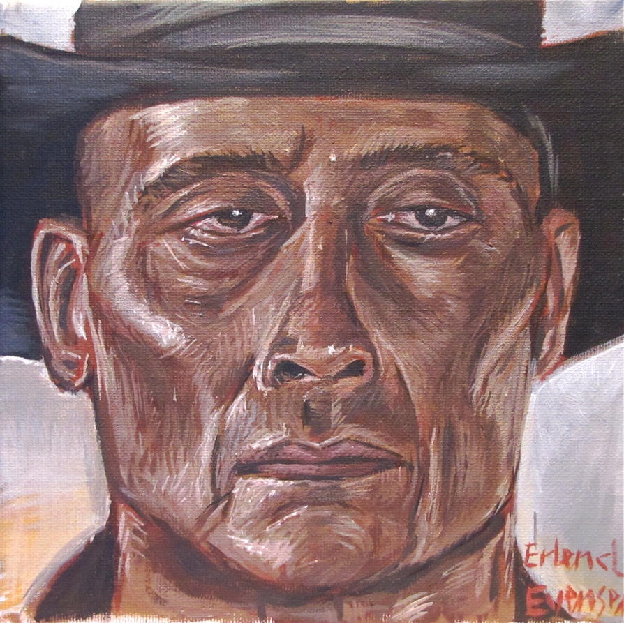 Woody Strode painting by erlend-se on DeviantArt
