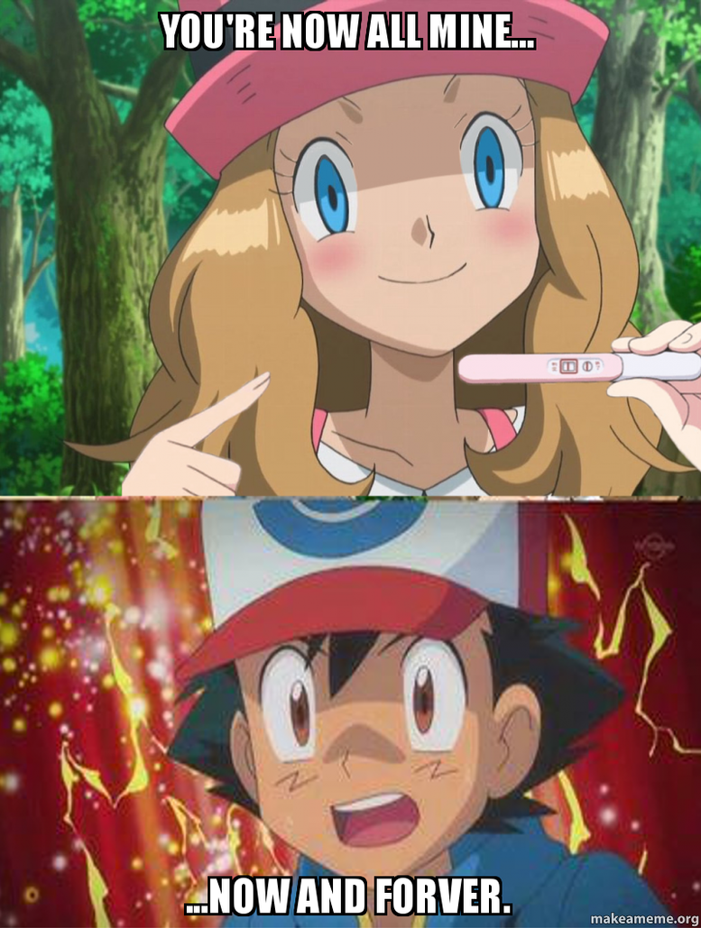 ash and serena doing it