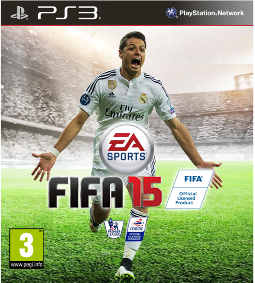 Fifa 15 PS3 Javier Hernandez Real Madrid By TheCoverUploader On