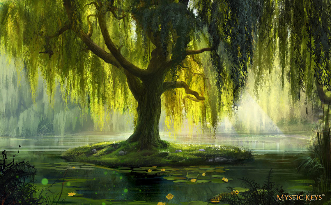 The Willow Bath by anna-lakisova